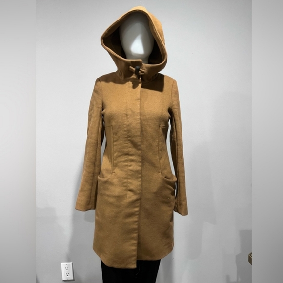 Wool and cashmere blend babaton coat - Picture 1 of 4